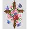 Diamond Dotz® Flower Cross Diamond Painting Artwork Kit